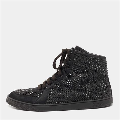 gucci codaembellished high-top sneakers|Gucci ace shoes customer service.